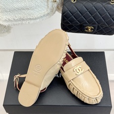 CHANE*|小香26A新品老钱风褶皱乐福半拖26A早秋老钱风神鞋褶皱肌理揉进松弛感双C金属扣低调闪微光 CHANE*|小香26A新品老钱风褶皱乐福半拖26A早秋老钱风神鞋褶皱肌理揉进松弛感双C金属扣低调闪微光