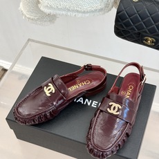 CHANE*|小香26A新品老钱风褶皱乐福半拖26A早秋老钱风神鞋褶皱肌理揉进松弛感双C金属扣低调闪微光 CHANE*|小香26A新品老钱风褶皱乐福半拖26A早秋老钱风神鞋褶皱肌理揉进松弛感双C金属扣低调闪微光