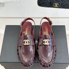 CHANE*|小香26A新品老钱风褶皱乐福半拖26A早秋老钱风神鞋褶皱肌理揉进松弛感双C金属扣低调闪微光 CHANE*|小香26A新品老钱风褶皱乐福半拖26A早秋老钱风神鞋褶皱肌理揉进松弛感双C金属扣低调闪微光