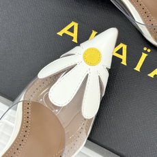 ALAÏA/阿莱亚26WF新品走秀胶片花卉系列尖头高跟凉鞋拖鞋朦胧胶片晕染花卉诗意尖头线条锋利又柔美高跟 ALAÏA/阿莱亚26WF新品走秀胶片花卉系列尖头高跟凉鞋拖鞋朦胧胶片晕染花卉诗意尖头线条锋利又柔美高跟