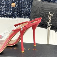 ALAÏA/阿莱亚26WF新品走秀胶片花卉系列尖头高跟凉鞋拖鞋朦胧胶片晕染花卉诗意尖头线条锋利又柔美高跟 ALAÏA/阿莱亚26WF新品走秀胶片花卉系列尖头高跟凉鞋拖鞋朦胧胶片晕染花卉诗意尖头线条锋利又柔美高跟