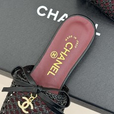 CHANE*|小香26A双C蝴蝶结编织镂空尖头穆勒半拖法式优雅藏在每处细节手工编织纹理精致独特立体蝴蝶结 CHANE*|小香26A双C蝴蝶结编织镂空尖头穆勒半拖法式优雅藏在每处细节手工编织纹理精致独特立体蝴蝶结