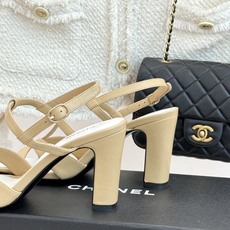CHANE*|小香26A双C细带方头细跟高跟凉鞋Chanel 26A 工坊新作双C细带方头高跟凉鞋把法式 CHANE*|小香26A双C细带方头细跟高跟凉鞋Chanel 26A 工坊新作双C细带方头高跟凉鞋把法式