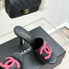 CHANE* |小香26S新品大双C镂空高跟拖鞋通透肌理自带轻奢气韵经典双C镌刻品牌底蕴镂空剪裁勾勒灵动 CHANE* |小香26S新品大双C镂空高跟拖鞋通透肌理自带轻奢气韵经典双C镌刻品牌底蕴镂空剪裁勾勒灵动