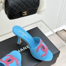 CHANE* |小香26S新品大双C镂空高跟拖鞋通透肌理自带轻奢气韵经典双C镌刻品牌底蕴镂空剪裁勾勒灵动 CHANE* |小香26S新品大双C镂空高跟拖鞋通透肌理自带轻奢气韵经典双C镌刻品牌底蕴镂空剪裁勾勒灵动