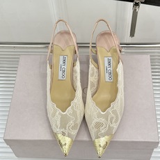 Jimmy Choo/吉米周26WF新品蕾丝金属头高跟凉鞋承袭品牌30年英伦奢雅基因这款凉鞋解锁现代女性 Jimmy Choo/吉米周26WF新品蕾丝金属头高跟凉鞋承袭品牌30年英伦奢雅基因这款凉鞋解锁现代女性