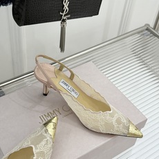 Jimmy Choo/吉米周26WF新品蕾丝金属头高跟凉鞋承袭品牌30年英伦奢雅基因这款凉鞋解锁现代女性 Jimmy Choo/吉米周26WF新品蕾丝金属头高跟凉鞋承袭品牌30年英伦奢雅基因这款凉鞋解锁现代女性