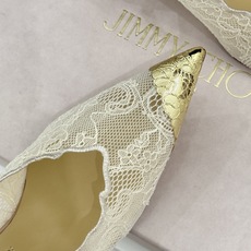 Jimmy Choo/吉米周26WF新品蕾丝金属头高跟凉鞋承袭品牌30年英伦奢雅基因这款凉鞋解锁现代女性 Jimmy Choo/吉米周26WF新品蕾丝金属头高跟凉鞋承袭品牌30年英伦奢雅基因这款凉鞋解锁现代女性
