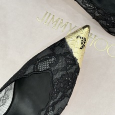 Jimmy Choo/吉米周26WF新品蕾丝金属头高跟凉鞋承袭品牌30年英伦奢雅基因这款凉鞋解锁现代女性 Jimmy Choo/吉米周26WF新品蕾丝金属头高跟凉鞋承袭品牌30年英伦奢雅基因这款凉鞋解锁现代女性