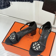 Hermès/爱马仕26WF新品Marquise 50高跟凉鞋H家26WF春夏新作甄选意产小羊皮打造哑光 Hermès/爱马仕26WF新品Marquise 50高跟凉鞋H家26WF春夏新作甄选意产小羊皮打造哑光