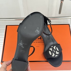Hermès/爱马仕26WF新品Marquise 50高跟凉鞋H家26WF春夏新作甄选意产小羊皮打造哑光 Hermès/爱马仕26WF新品Marquise 50高跟凉鞋H家26WF春夏新作甄选意产小羊皮打造哑光