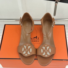Hermès/爱马仕26WF新品Marquise 50高跟凉鞋H家26WF春夏新作甄选意产小羊皮打造哑光 Hermès/爱马仕26WF新品Marquise 50高跟凉鞋H家26WF春夏新作甄选意产小羊皮打造哑光