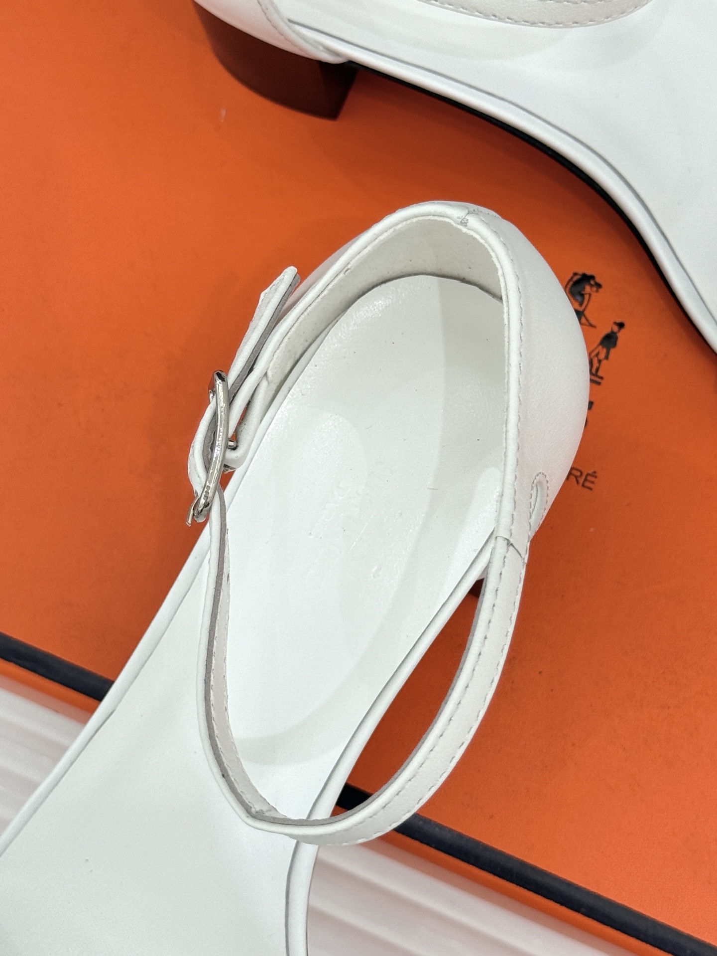 Hermès/爱马仕26WF新品Marquise 50高跟凉鞋H家26WF春夏新作甄选意产小羊皮打造哑光