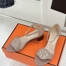 Hermès/爱马仕26WF新品Marquise 50高跟凉鞋H家26WF春夏新作甄选意产小羊皮打造哑光 Hermès/爱马仕26WF新品Marquise 50高跟凉鞋H家26WF春夏新作甄选意产小羊皮打造哑光
