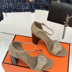 Hermès/爱马仕26WF新品Marquise 50高跟凉鞋H家26WF春夏新作甄选意产小羊皮打造哑光 Hermès/爱马仕26WF新品Marquise 50高跟凉鞋H家26WF春夏新作甄选意产小羊皮打造哑光