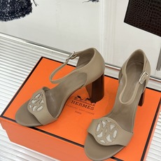 Hermès/爱马仕26WF新品Marquise 50高跟凉鞋H家26WF春夏新作甄选意产小羊皮打造哑光 Hermès/爱马仕26WF新品Marquise 50高跟凉鞋H家26WF春夏新作甄选意产小羊皮打造哑光