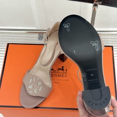 Hermès/爱马仕26WF新品Marquise 50高跟凉鞋H家26WF春夏新作甄选意产小羊皮打造哑光 Hermès/爱马仕26WF新品Marquise 50高跟凉鞋H家26WF春夏新作甄选意产小羊皮打造哑光