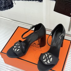 Hermès/爱马仕26WF新品Marquise 50高跟凉鞋H家26WF春夏新作甄选意产小羊皮打造哑光 Hermès/爱马仕26WF新品Marquise 50高跟凉鞋H家26WF春夏新作甄选意产小羊皮打造哑光