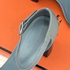 Hermès/爱马仕26WF新品Marquise 50高跟凉鞋H家26WF春夏新作甄选意产小羊皮打造哑光 Hermès/爱马仕26WF新品Marquise 50高跟凉鞋H家26WF春夏新作甄选意产小羊皮打造哑光