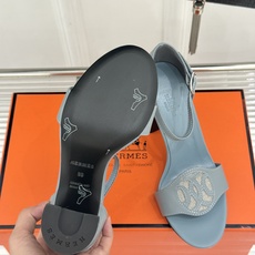 Hermès/爱马仕26WF新品Marquise 50高跟凉鞋H家26WF春夏新作甄选意产小羊皮打造哑光 Hermès/爱马仕26WF新品Marquise 50高跟凉鞋H家26WF春夏新作甄选意产小羊皮打造哑光
