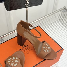 Hermès/爱马仕26WF新品Marquise 50高跟凉鞋H家26WF春夏新作甄选意产小羊皮打造哑光 Hermès/爱马仕26WF新品Marquise 50高跟凉鞋H家26WF春夏新作甄选意产小羊皮打造哑光