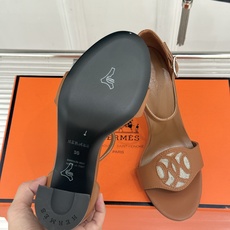 Hermès/爱马仕26WF新品Marquise 50高跟凉鞋H家26WF春夏新作甄选意产小羊皮打造哑光 Hermès/爱马仕26WF新品Marquise 50高跟凉鞋H家26WF春夏新作甄选意产小羊皮打造哑光