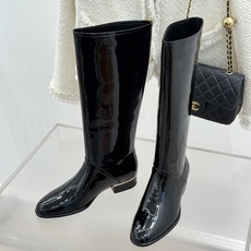 CHANE*|小香26S新品鳄鱼压纹高筒靴长靴骑士靴小香26S骑士靴太绝鳄鱼压纹漆皮质感拉满高筒版型利落 CHANE*|小香26S新品鳄鱼压纹高筒靴长靴骑士靴小香26S骑士靴太绝鳄鱼压纹漆皮质感拉满高筒版型利落