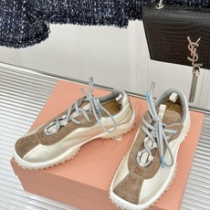 Miu Miu/缪缪26WF新品拼色增高方头休闲德训鞋运动鞋春夏穿搭封神款秀场同款现已正式上线闭眼入手绝 Miu Miu/缪缪26WF新品拼色增高方头休闲德训鞋运动鞋春夏穿搭封神款秀场同款现已正式上线闭眼入手绝
