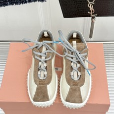 Miu Miu/缪缪26WF新品拼色增高方头休闲德训鞋运动鞋春夏穿搭封神款秀场同款现已正式上线闭眼入手绝 Miu Miu/缪缪26WF新品拼色增高方头休闲德训鞋运动鞋春夏穿搭封神款秀场同款现已正式上线闭眼入手绝