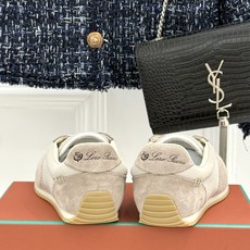 男码+10Loro Piana/LPWF新品复古休闲运动鞋诺悠翩雅26WF新作复古跑鞋演绎意式格调麂皮拼 男码+10Loro Piana/LPWF新品复古休闲运动鞋诺悠翩雅26WF新作复古跑鞋演绎意式格调麂皮拼