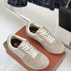 男码+10Loro Piana/LPWF新品复古休闲运动鞋诺悠翩雅26WF新作复古跑鞋演绎意式格调麂皮拼 男码+10Loro Piana/LPWF新品复古休闲运动鞋诺悠翩雅26WF新作复古跑鞋演绎意式格调麂皮拼