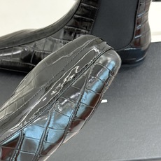 CHANE*|小香26A秋冬新品 鳄鱼纹拼接方头切尔西短靴 秋冬鞋柜C位担当 小众不撞款回头率高 时髦精闭眼入不亏 复古 CHANE*|小香26A秋冬新品 鳄鱼纹拼接方头切尔西短靴 秋冬鞋柜C位担当 小众不撞款回头率高 时髦精闭眼入不亏 复古