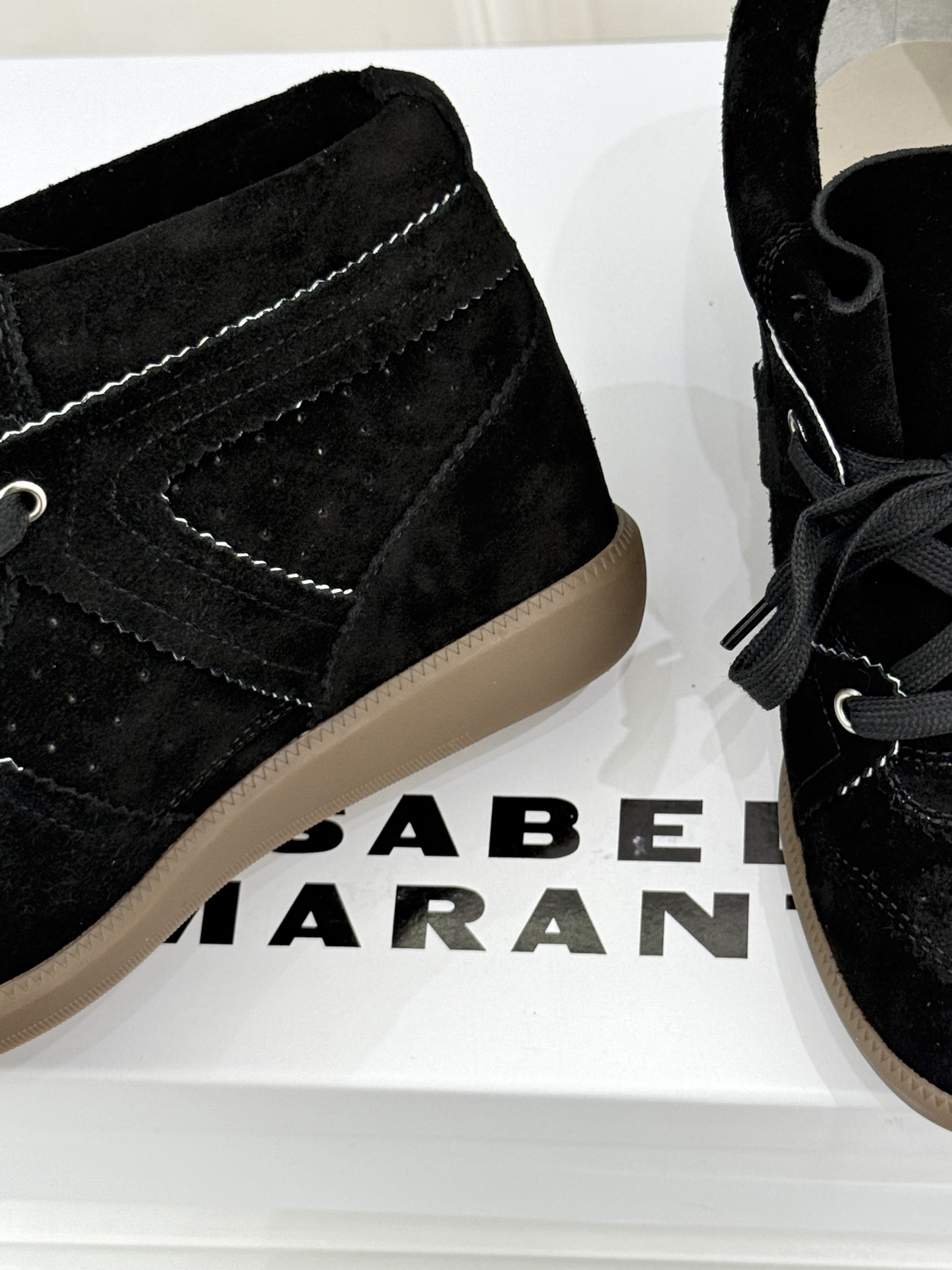 ISABEL MARANT/伊莎贝尔26WF新品 复古内增高高帮运动休闲马丁靴短靴 秋冬鞋柜宝藏短靴 上脚解锁三七分比例