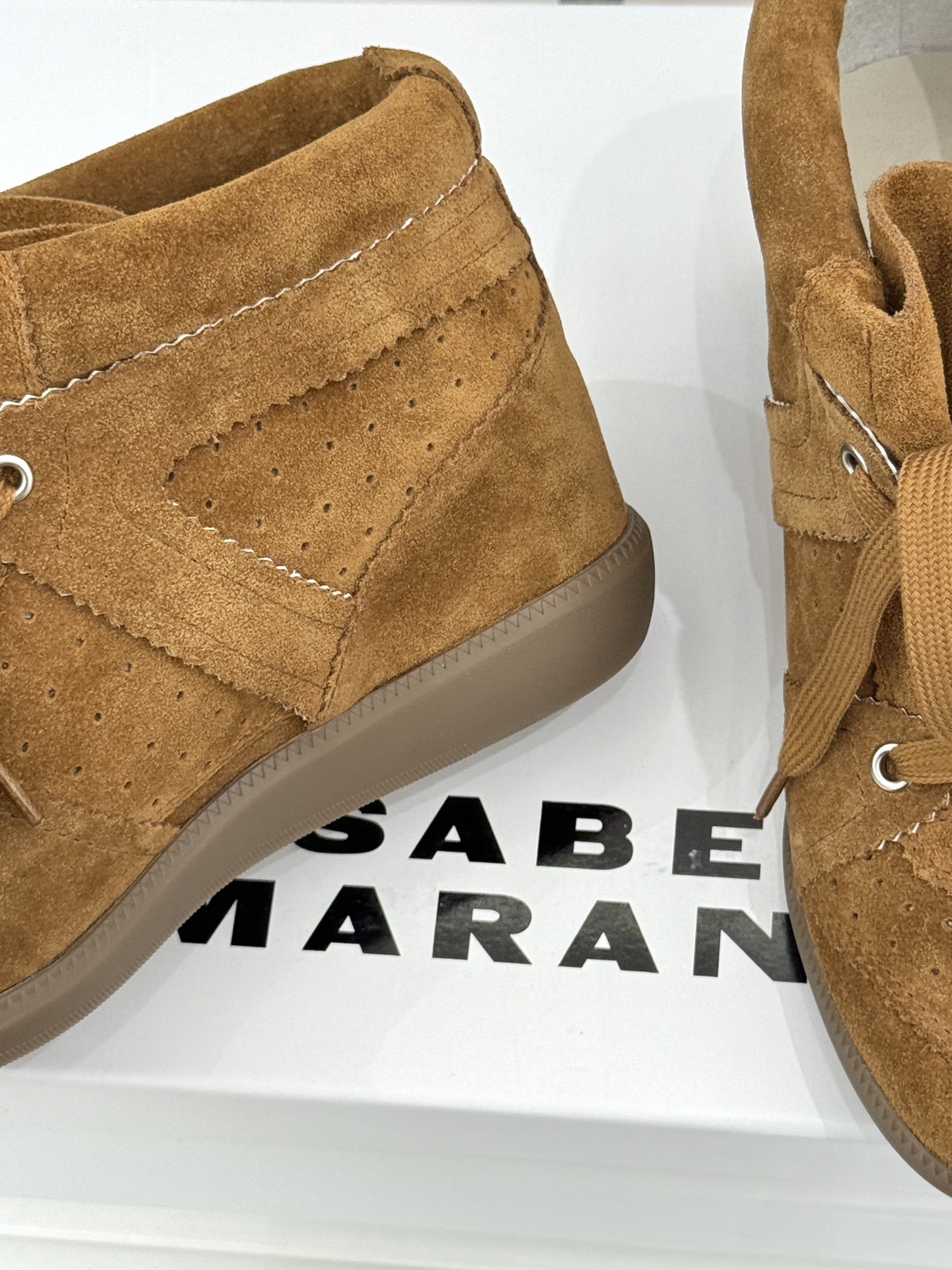 ISABEL MARANT/伊莎贝尔26WF新品 复古内增高高帮运动休闲马丁靴短靴 秋冬鞋柜宝藏短靴 上脚解锁三七分比例