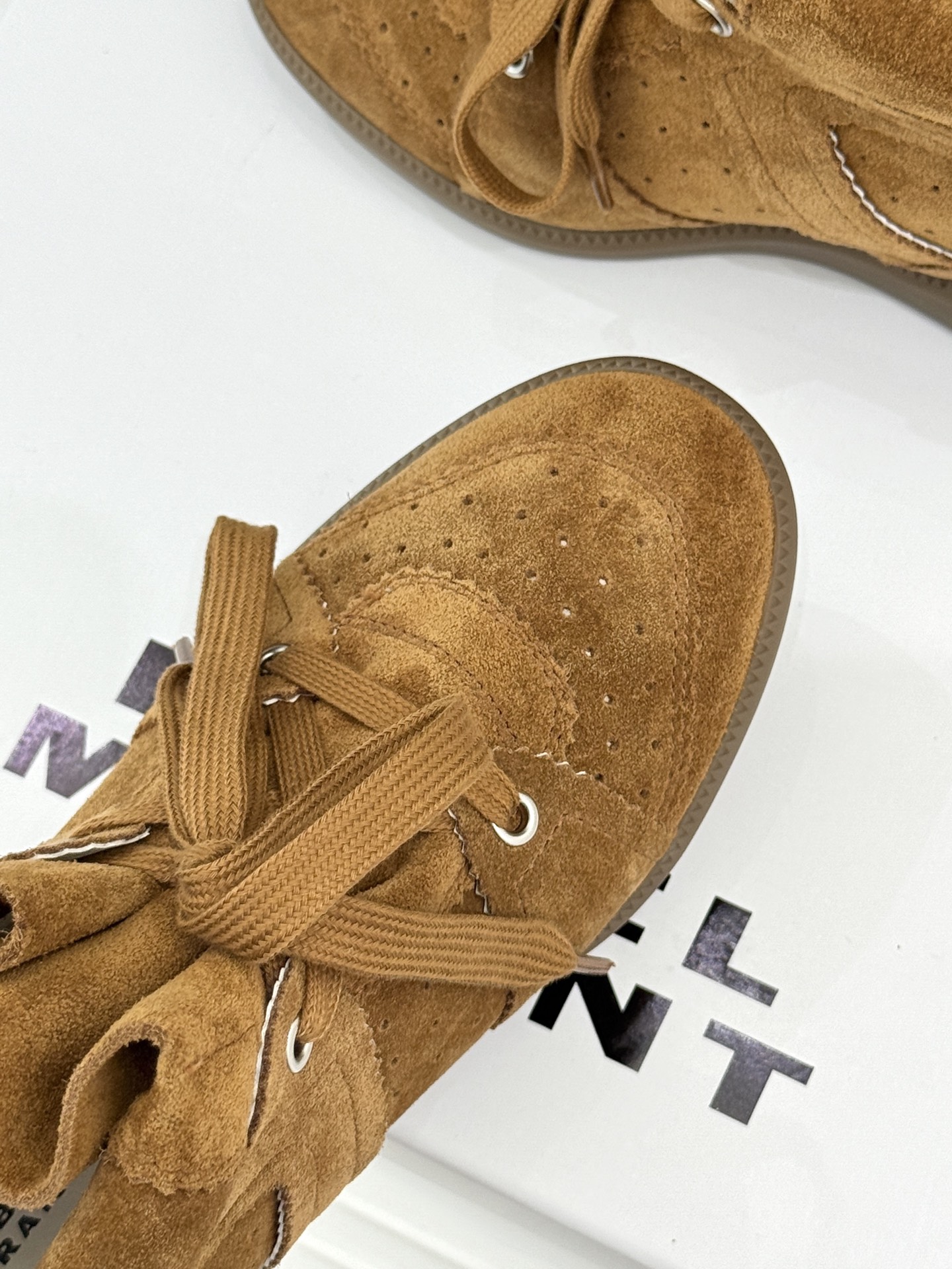 ISABEL MARANT/伊莎贝尔26WF新品 复古内增高高帮运动休闲马丁靴短靴 秋冬鞋柜宝藏短靴 上脚解锁三七分比例
