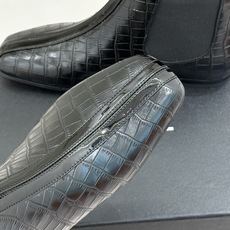CHANE*|小香26A秋冬新品 鳄鱼纹拼接方头切尔西短靴 秋冬鞋柜C位担当 小众不撞款回头率高 时髦精闭眼入不亏 复古 CHANE*|小香26A秋冬新品 鳄鱼纹拼接方头切尔西短靴 秋冬鞋柜C位担当 小众不撞款回头率高 时髦精闭眼入不亏 复古