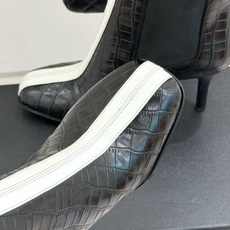 CHANE*|小香26A秋冬新品 鳄鱼纹拼接方头切尔西短靴 秋冬鞋柜C位担当 小众不撞款回头率高 时髦精闭眼入不亏 复古 CHANE*|小香26A秋冬新品 鳄鱼纹拼接方头切尔西短靴 秋冬鞋柜C位担当 小众不撞款回头率高 时髦精闭眼入不亏 复古