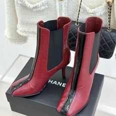 CHANE*|小香26A秋冬新品 鳄鱼纹拼接方头切尔西短靴 秋冬鞋柜C位担当 小众不撞款回头率高 时髦精闭眼入不亏 复古 CHANE*|小香26A秋冬新品 鳄鱼纹拼接方头切尔西短靴 秋冬鞋柜C位担当 小众不撞款回头率高 时髦精闭眼入不亏 复古