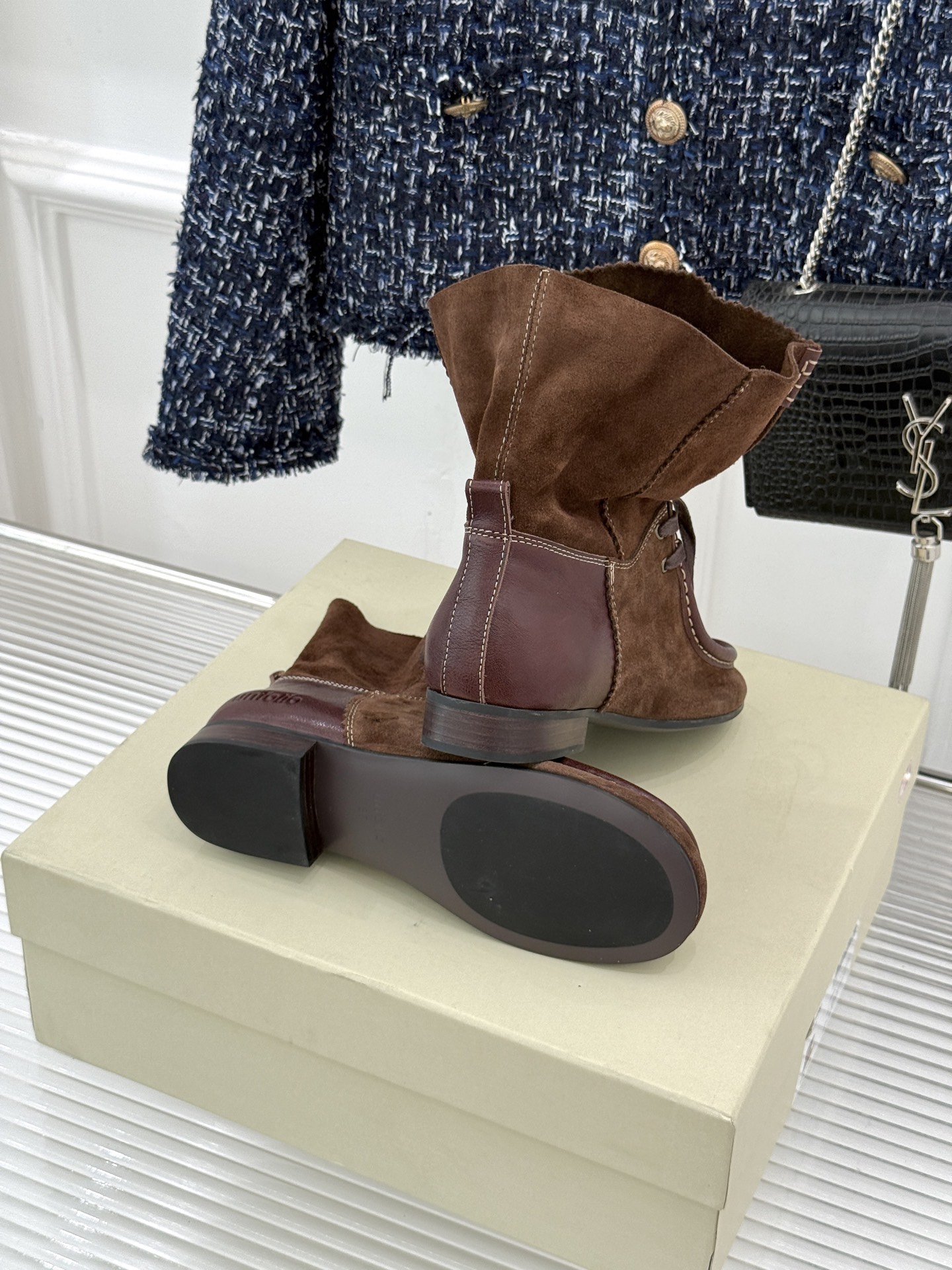 unfolio 26WF秋冬新品复古 西部绑带马丁靴袋鼠短靴 秋冬鞋柜必入宝藏短靴 闭眼入绝不踩雷 搭遍整秋所有穿搭 轻 unfolio 26WF秋冬新品复古 西部绑带马丁靴袋鼠短靴 秋冬鞋柜必入宝藏短靴 闭眼入绝不踩雷 搭遍整秋所有穿搭 轻