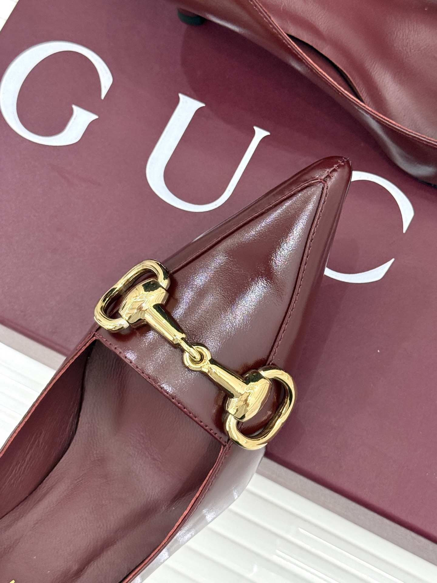 鳄鱼纹➕10 Gucci/古驰26WF新品马衔扣 Boulevard系列尖头高跟鞋 典藏马衔扣蕴藉经典 Boulevar 鳄鱼纹➕10 Gucci/古驰26WF新品马衔扣 Boulevard系列尖头高跟鞋 典藏马衔扣蕴藉经典 Boulevar