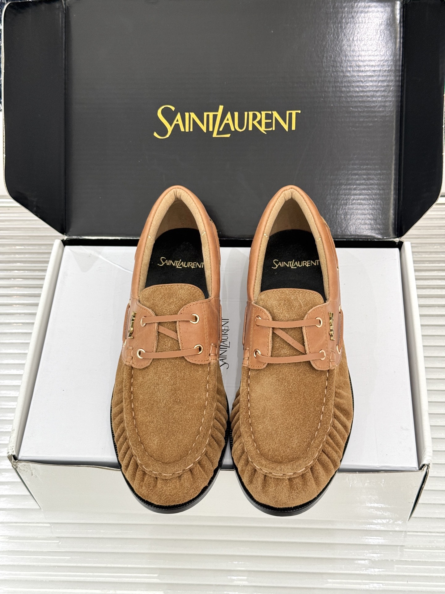 男码+40(配原版飞机盒) Saint Lauren*YSL圣罗兰26WF新品 YSL小logo乐福鞋 标志性的小log 男码+40(配原版飞机盒) Saint Lauren*YSL圣罗兰26WF新品 YSL小logo乐福鞋 标志性的小log