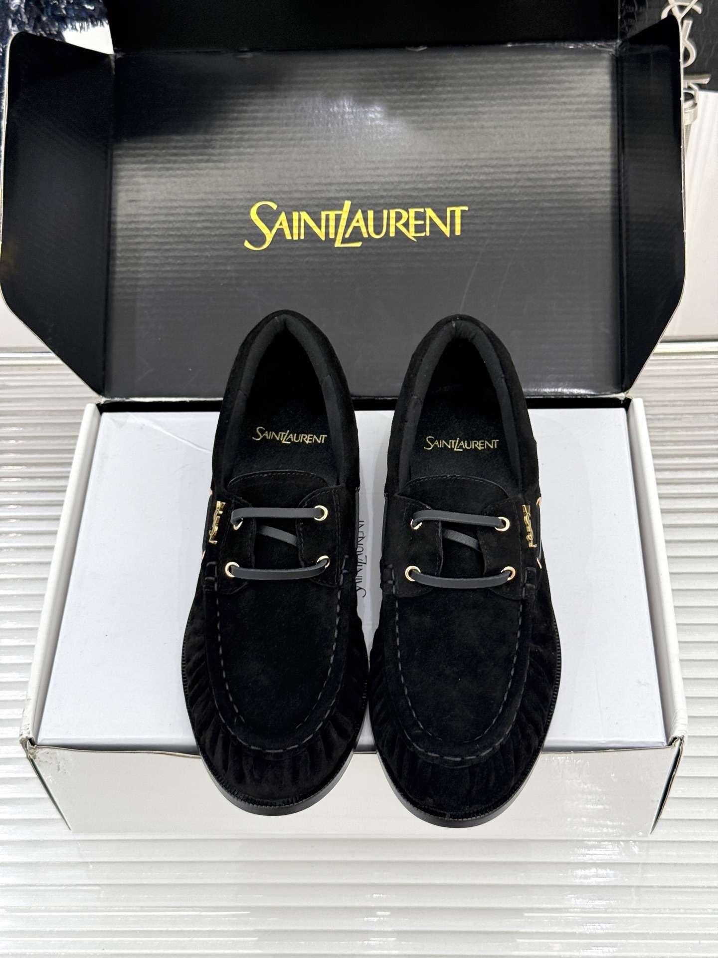男码+40(配原版飞机盒) Saint Lauren*YSL圣罗兰26WF新品 YSL小logo乐福鞋 标志性的小log 男码+40(配原版飞机盒) Saint Lauren*YSL圣罗兰26WF新品 YSL小logo乐福鞋 标志性的小log