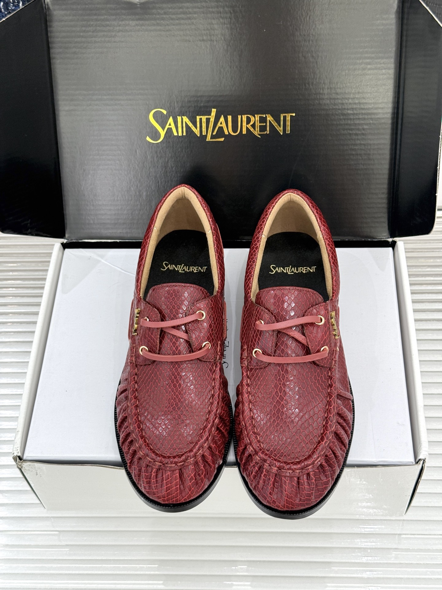 男码+40(配原版飞机盒) Saint Lauren*YSL圣罗兰26WF新品 YSL小logo乐福鞋 标志性的小log 男码+40(配原版飞机盒) Saint Lauren*YSL圣罗兰26WF新品 YSL小logo乐福鞋 标志性的小log