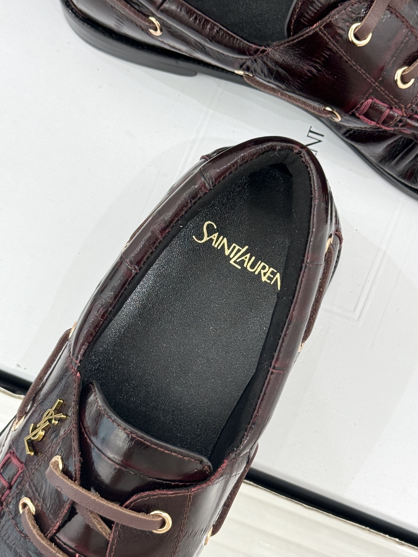 男码+40(配原版飞机盒) Saint Lauren*YSL圣罗兰26WF新品 YSL小logo乐福鞋 标志性的小log 男码+40(配原版飞机盒) Saint Lauren*YSL圣罗兰26WF新品 YSL小logo乐福鞋 标志性的小log
