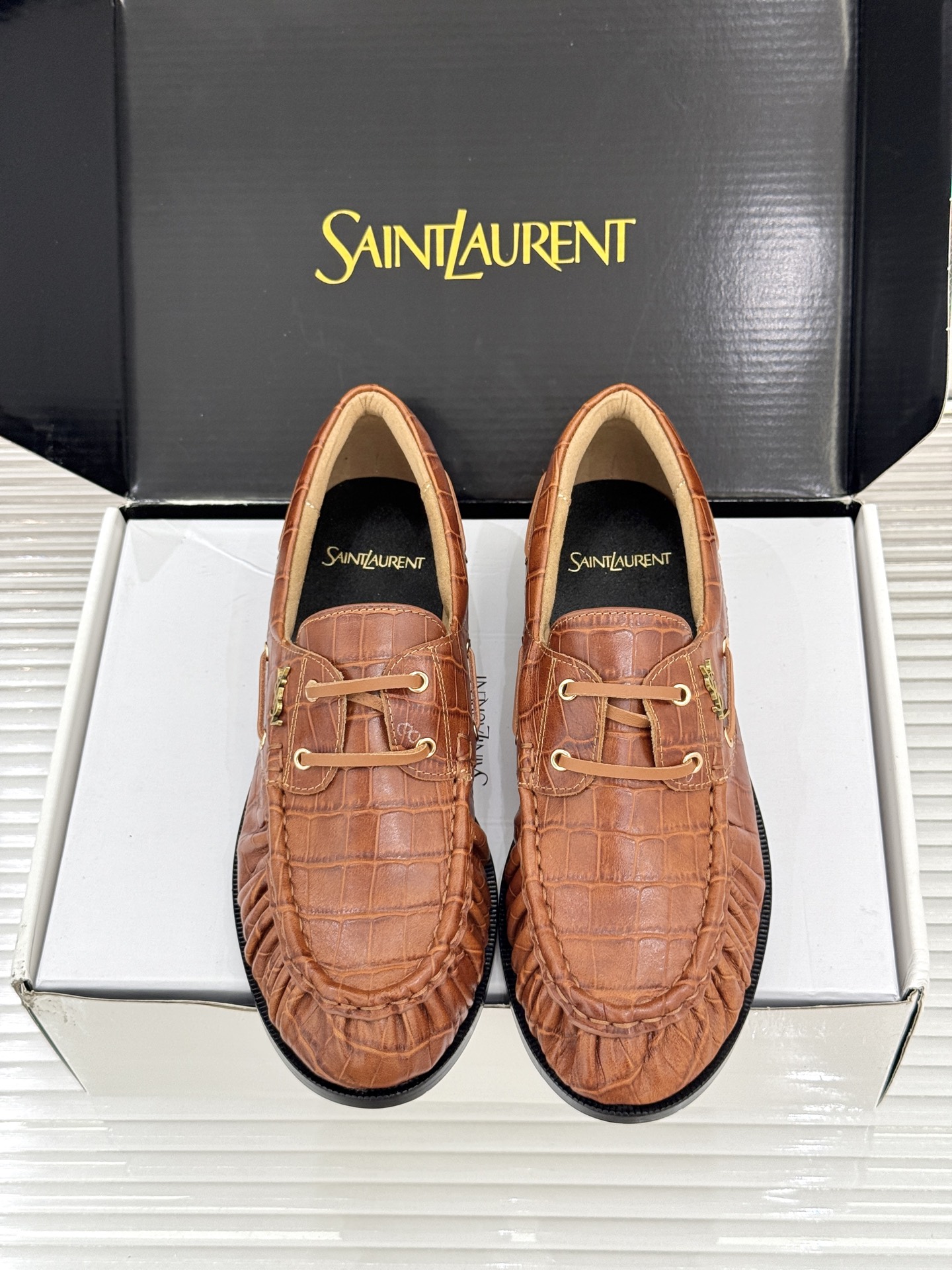 男码+40(配原版飞机盒) Saint Lauren*YSL圣罗兰26WF新品 YSL小logo乐福鞋 标志性的小log 男码+40(配原版飞机盒) Saint Lauren*YSL圣罗兰26WF新品 YSL小logo乐福鞋 标志性的小log