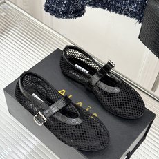 原版盒+10 ALAÏA /阿莱雅 26WF新品 镂空网面平底玛丽珍鞋 网面镂空平底玛丽珍鞋 精致网格通透又轻盈 绒面锁 原版盒+10 ALAÏA /阿莱雅 26WF新品 镂空网面平底玛丽珍鞋 网面镂空平底玛丽珍鞋 精致网格通透又轻盈 绒面锁
