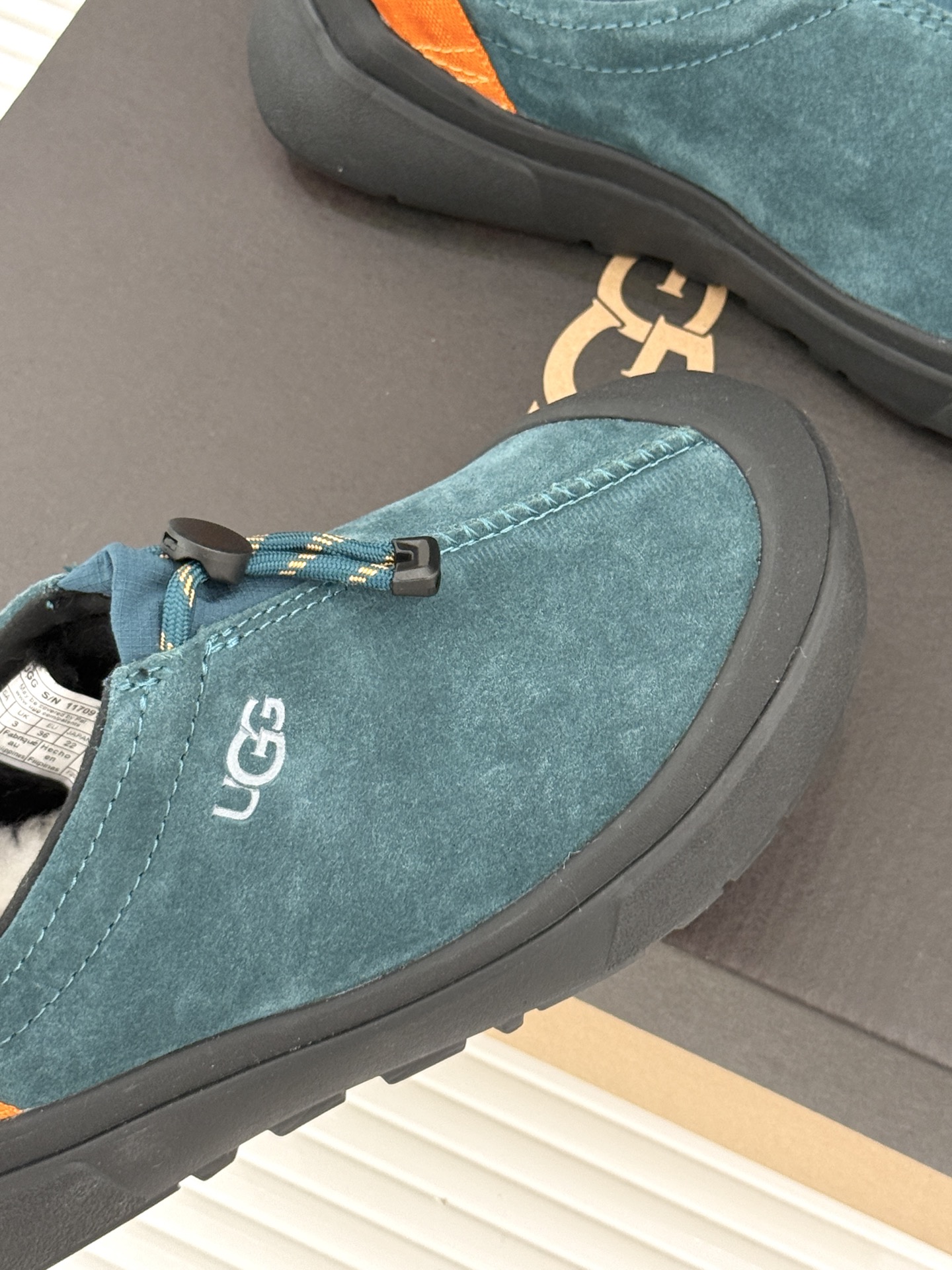 （男码＋10） UGG 26WF秋冬新品时尚彩壳 一脚蹬2.0塔斯曼羊毛休闲鞋 彩壳2.0质感升级 塔斯曼羊毛亲肤暖 一