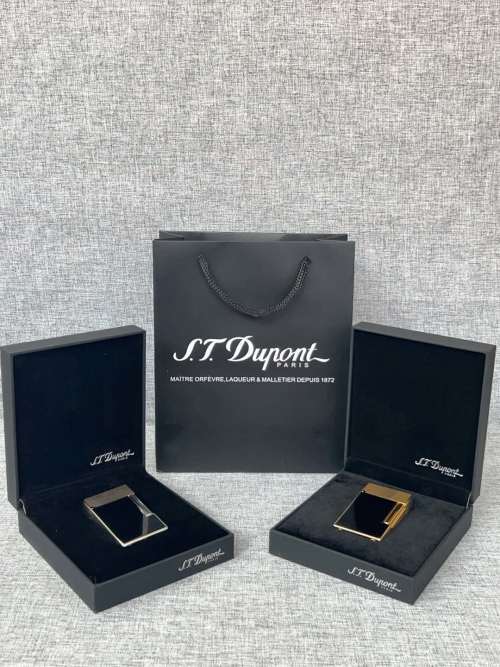 S.T. Dupont Black China Lacquer Palladium Lighter - Luxury Gift 1 S.T. Dupont Black China Lacquer Palladium Lighter – Luxury Gift