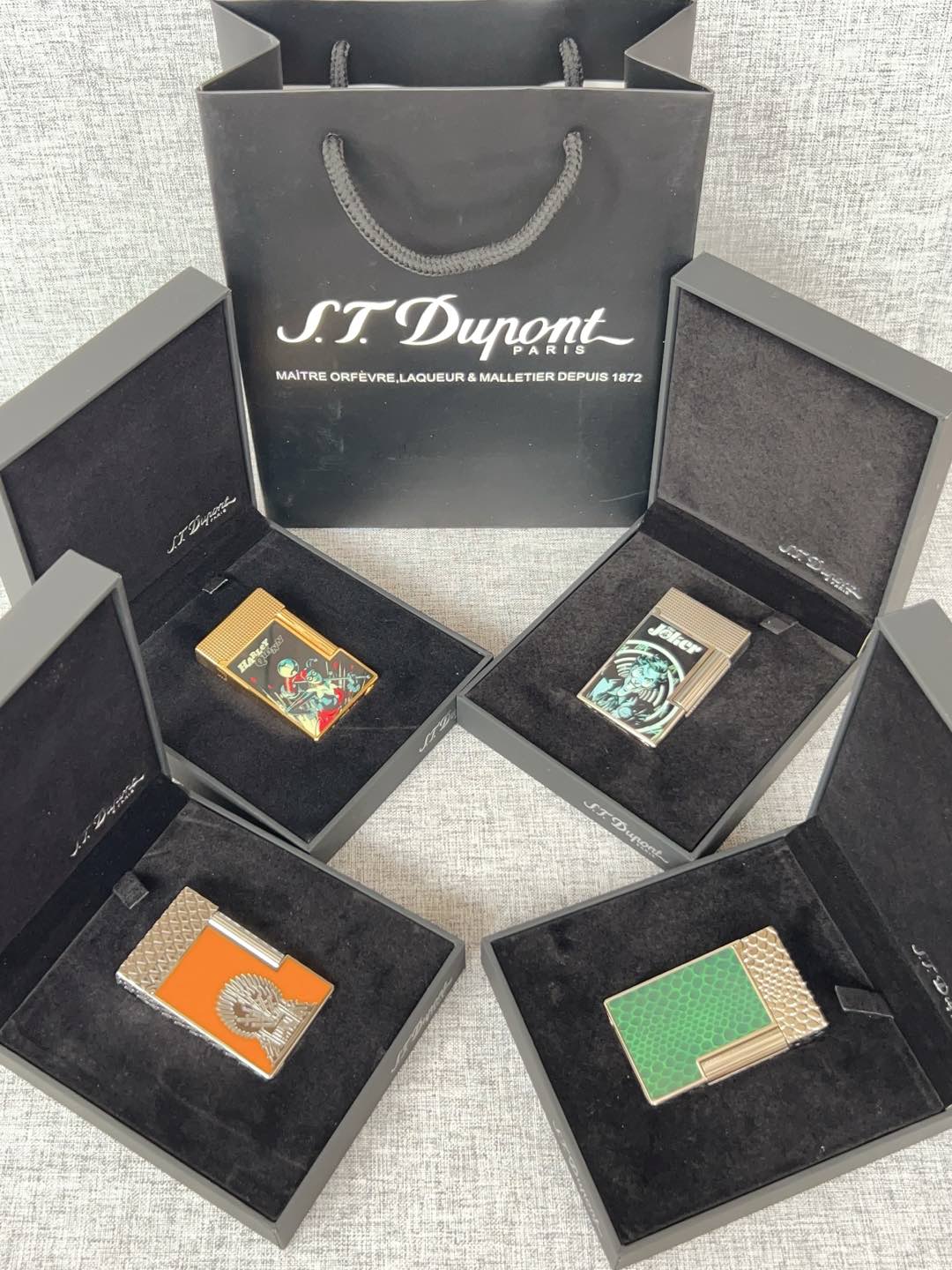 S.T. Dupont Lighter - Luxury Lacquer Finish - Collectible and Gift Ready