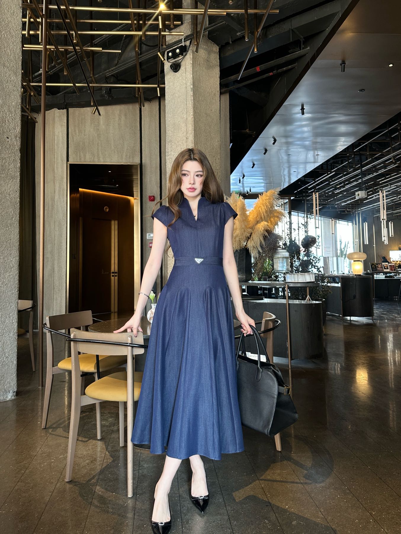 NO:760988,Model upper body picture,,19860909模特上身图,,,Women's clothing